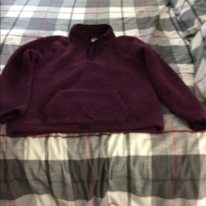 Victoria’s Secret pink Sherpa